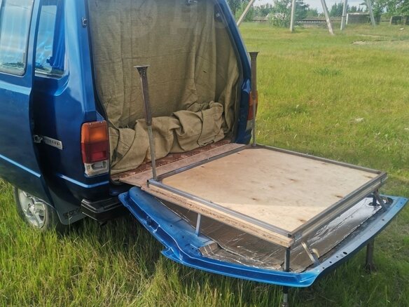 1988 Nissan Vanette I, синий, 220000 рублей - вид 18