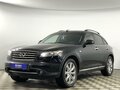 2007 Infiniti FX FX35 I (S50) Рестайлинг, чёрный