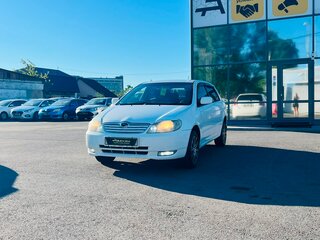 2001 Toyota Corolla Runx IX (E120, E130), белый, 589000 рублей, вид 2