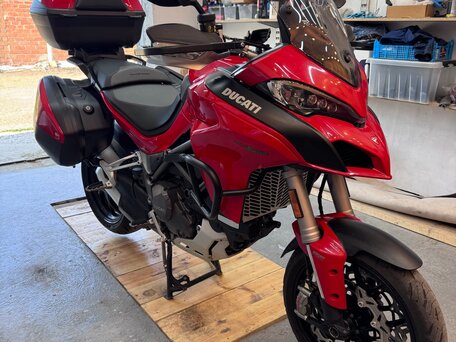 2018 Ducati Multistrada 1260, красный, 1140000 рублей, вид 3