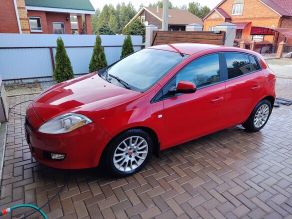 2008 Fiat Bravo II, красный, 430000 рублей - вид 1
