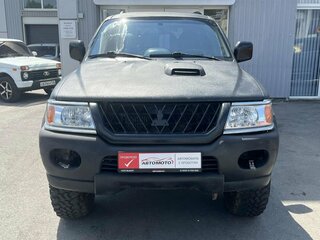 2002 Mitsubishi Pajero Sport I, чёрный, 615000 рублей, вид 4