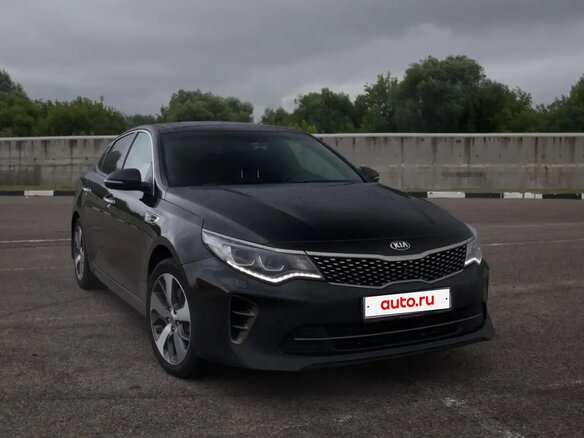 2017 Kia Optima IV, чёрный, 1700000 рублей - вид 2