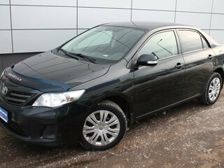 2012 Toyota Corolla X (E140, E150) Рестайлинг, чёрный, 914000 рублей, вид 1