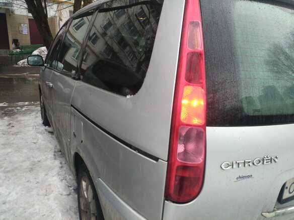 2003 Citroen C8 I, серебристый - вид 3