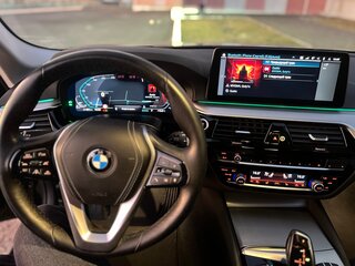 2020 BMW 5 серии 530d VII (G30/G31/G38) Рестайлинг, чёрный, 3425000 рублей, вид 5