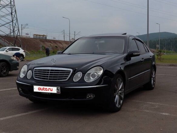 2002 Mercedes-Benz E-Класс 320 III (W211, S211), синий, 1030000 рублей