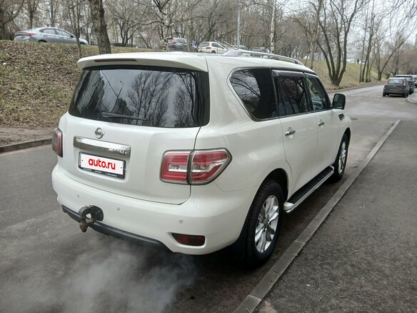 2014 Nissan Patrol VI (Y62) Рестайлинг, белый, 2550000 рублей - вид 6