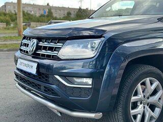 2017 Volkswagen Amarok I Рестайлинг, синий, 3690000 рублей, вид 4