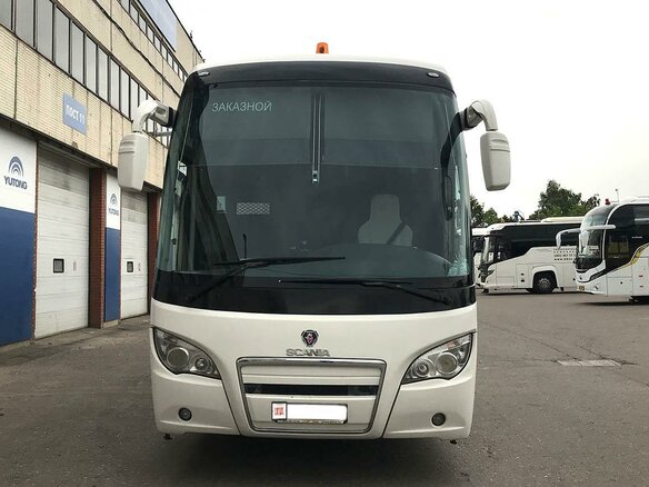 2013 Scania Higer, белый - вид 2