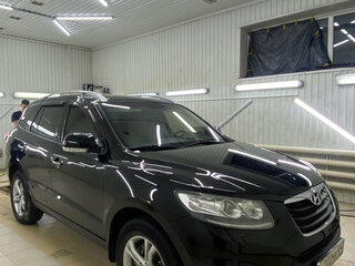 2010 Hyundai Santa Fe II Рестайлинг, чёрный, 1150000 рублей, вид 4