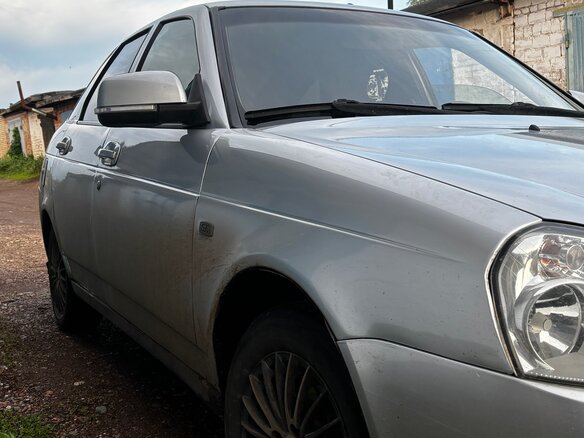 2011 Lada (ВАЗ) Priora I, серебристый, 265000 рублей - вид 6