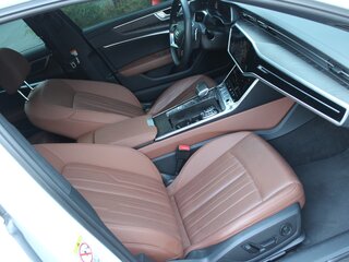 2023 Audi A6 40 TDI V (C8) Рестайлинг, белый, 3700000 рублей, вид 5