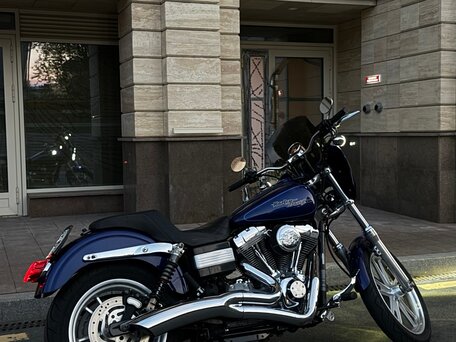 2006 Harley-Davidson Dyna Super Glide, синий, 780000 рублей, вид 5