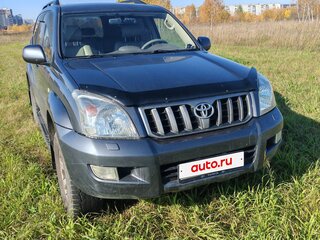 2008 Toyota Land Cruiser Prado 4-speed 120 Series Рестайлинг, серый, 2500000 рублей, вид 4