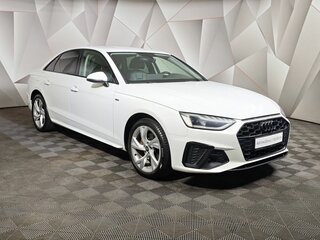 2020 Audi A4 35 TFSI V (B9) Рестайлинг, белый, 2500000 рублей, вид 3