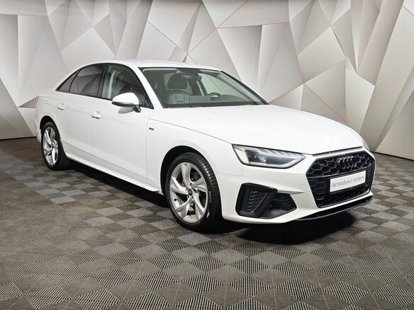 2020 Audi A4 35 TFSI V (B9) Рестайлинг, белый, 2450000 рублей - вид 2
