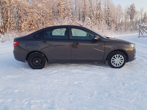 2016 Lada (ВАЗ) Vesta I, коричневый - вид 7