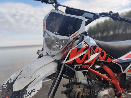 2023 Kayo Basic TT140EM, оранжевый, 74999 рублей, вид 5