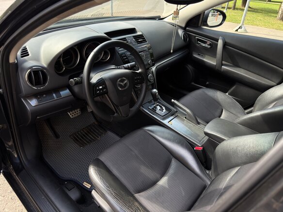 2012 Mazda 6 II (GH) Рестайлинг, чёрный, 1160000 рублей - вид 7