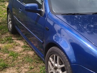 2002 Volkswagen Golf GTI IV, синий, 600000 рублей, вид 4