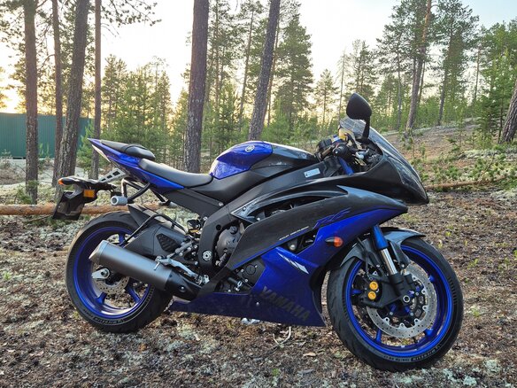 2014 Yamaha YZF-R6, синий, 1080000 рублей - вид 8
