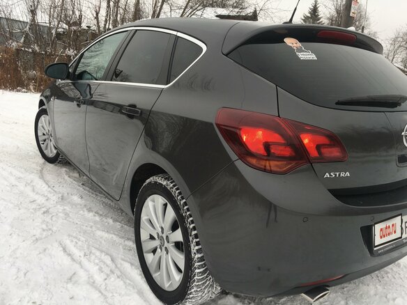 2011 Opel Astra J, серый - вид 7