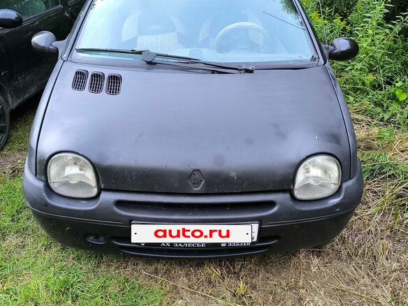 2003 Renault Twingo I, чёрный, 190000 рублей
