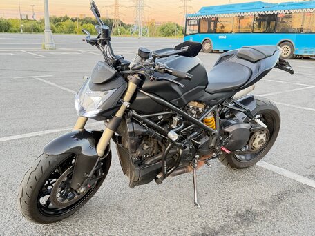 2012 Ducati Streetfighter, чёрный, 399000 рублей, вид 1