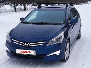 2016 Hyundai Solaris I Рестайлинг, синий, 1250000 рублей, вид 2