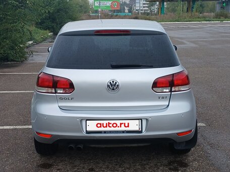 2010 Volkswagen Golf VI, серебристый, 950000 рублей, вид 5