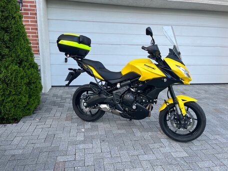 2015 Kawasaki Versys 650, жёлтый, 750000 рублей, вид 2