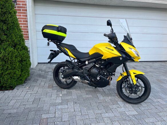 2015 Kawasaki Versys 650, жёлтый, 750000 рублей - вид 1