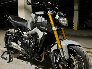 2014 Yamaha MT-09 (FZ-09), серый, 740000 рублей, вид 4