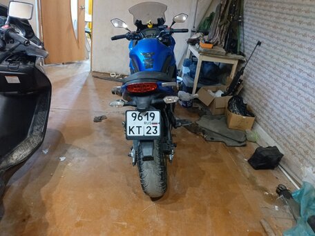 2009 Kawasaki Ninja 650, синий, 500000 рублей, вид 4