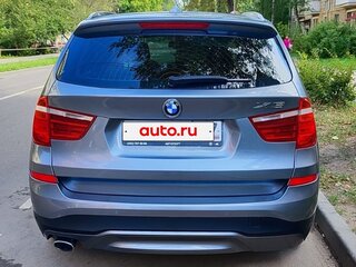 2015 BMW X3 20d xDrive II (F25) Рестайлинг, серый, 1900000 рублей, вид 4
