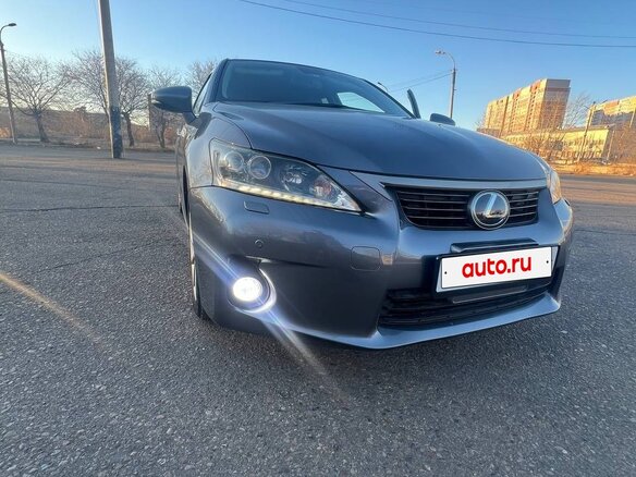 2012 Lexus CT 200h I, серый, 1450000 рублей - вид 6