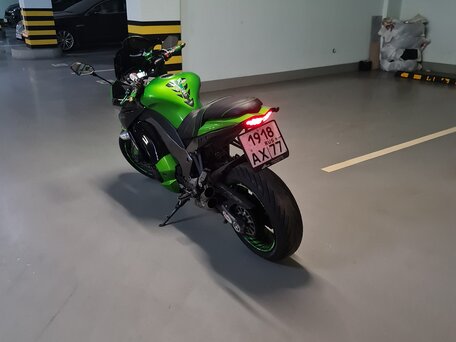 2012 Kawasaki Z 1000, зелёный, 790000 рублей, вид 1