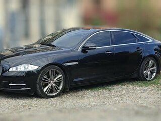 2011 Jaguar XJ Long IV (X351), чёрный, 2200000 рублей, вид 2