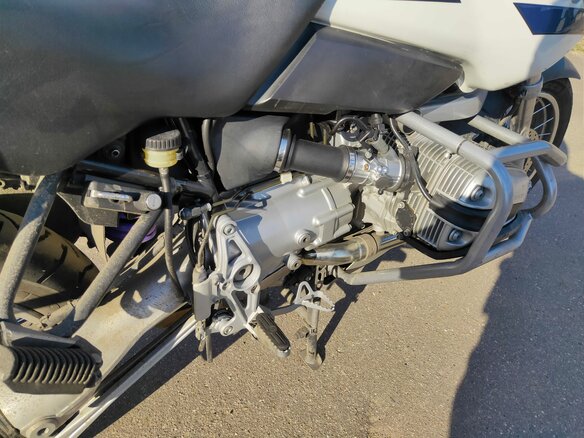 2001 BMW R 1150 GS, белый - вид 5