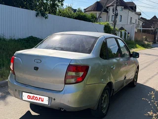 2013 Lada (ВАЗ) Granta I, серебристый, 130000 рублей, вид 3