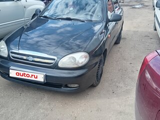2008 Chevrolet Lanos I, чёрный, 140000 рублей, вид 5