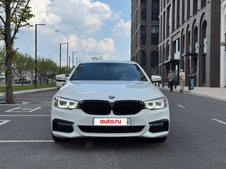2018 BMW 5 серии 520d xDrive VII (G30/G31/G38), белый, 2850000 рублей, вид 2