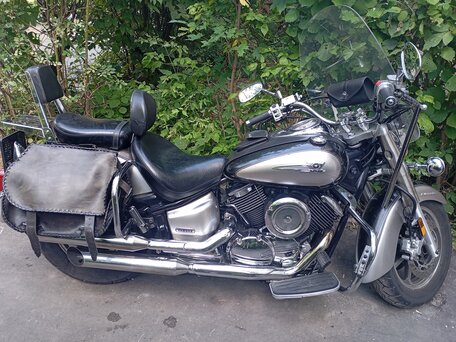 2004 Yamaha XVS1100, серебристый, 640000 рублей, вид 2