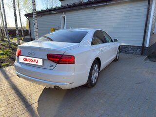 2010 Audi A8 III (D4), белый, 1550000 рублей, вид 3