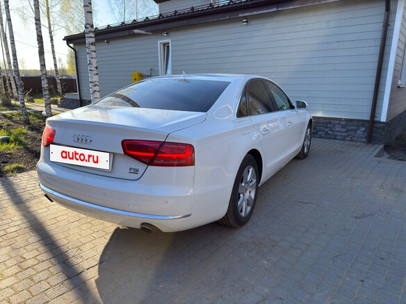 2010 Audi A8 III (D4), белый, 1700000 рублей - вид 2