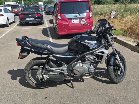 2006 Kawasaki ER-5, чёрный, 190000 рублей, вид 3