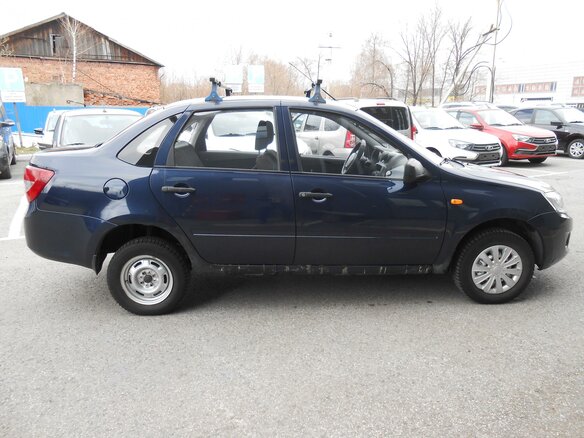 2013 Lada (ВАЗ) Granta I, синий - вид 6