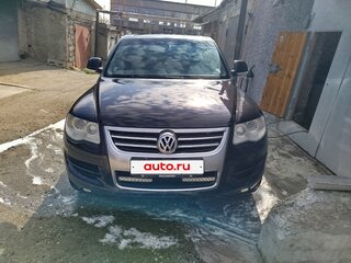 2008 Volkswagen Touareg I Рестайлинг, чёрный, 1200000 рублей, вид 1