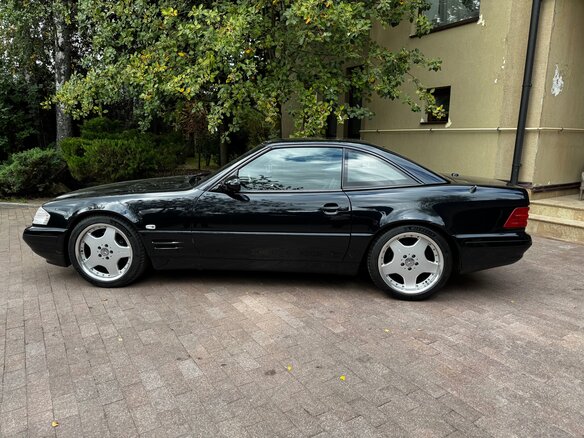 2000 Mercedes-Benz SL-Класс 500 IV (R129) Рестайлинг 2, чёрный, 12500000 рублей - вид 8